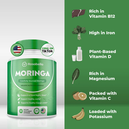 Rosabella Moringa – Naturally Lowers Cortisol To Help Restore Balance Inside and Out